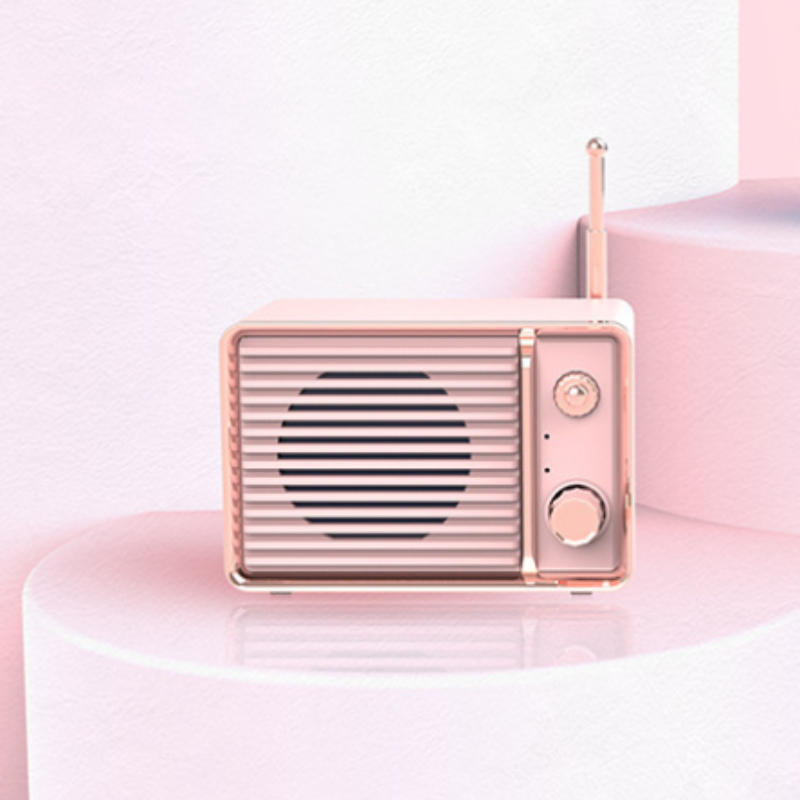 Retro mini Bluetooth Speaker Portable Wireless Loudspeaker Sound System Stereo Music Surround Subwoofer