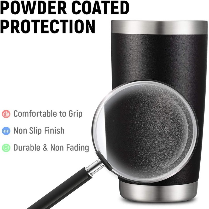 600ML 20oz Thermal Cup Beer Stainless Steel Thermos for Cold Hot Water Tea Vacuum Insulated Coffee Mug Cafe Copo Termico Cerveja