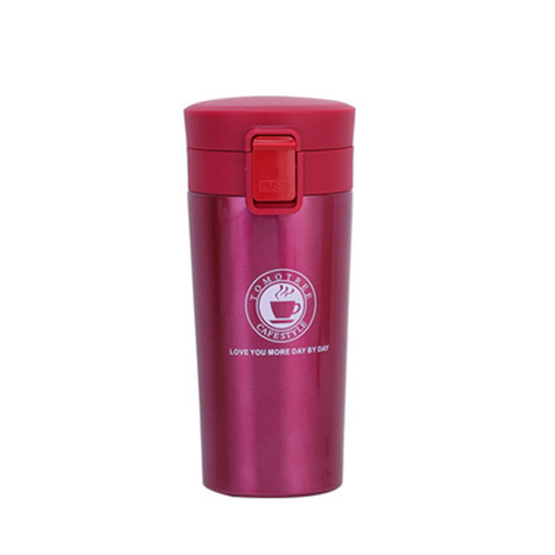 Gradient Travel Coffee Mug Vacuum Flask Thermo Water Bottle Car Mug Thermocup Stainless Steel Tumbler Cup Thermos Bottle
