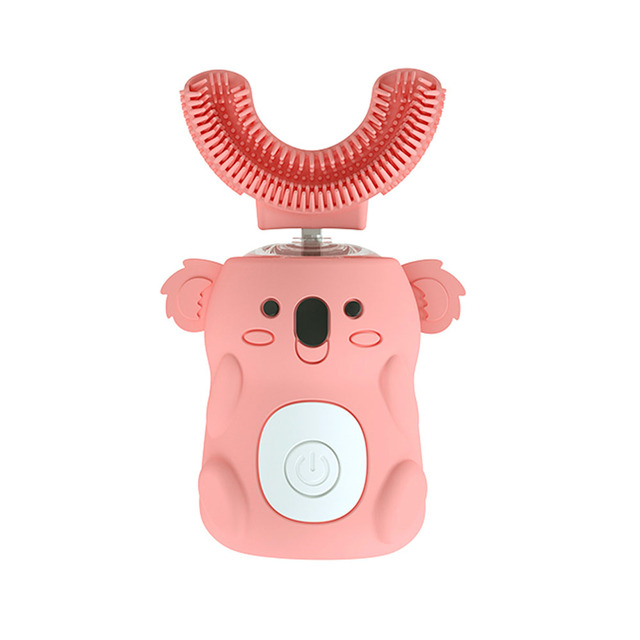 Electric Toothbrush U Shaped Type Toothbrush 360 Degrees Ultrasonic Children Whitening Silicone Automatic Electric Toothbrush