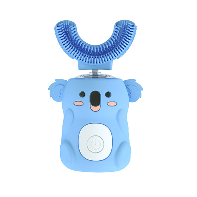 Electric Toothbrush U Shaped Type Toothbrush 360 Degrees Ultrasonic Children Whitening Silicone Automatic Electric Toothbrush