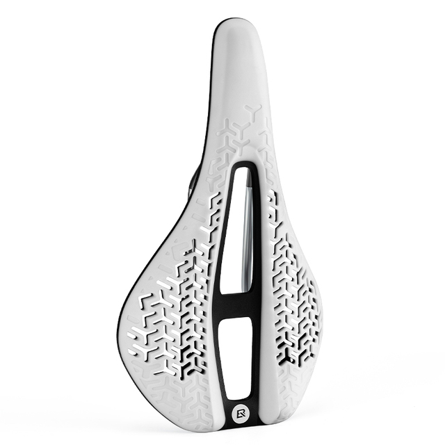 Outdoor Bicycle Saddle Nylon Fiber Breathable Ultralight Races Seat  Hollow Bike Seatpost Saddle MTB Road Cycling Saddle