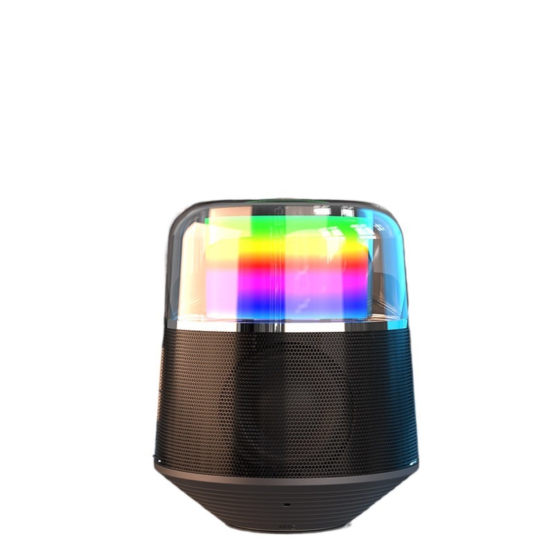 New Bluetooth speaker colorful light subwoofer portable luminous