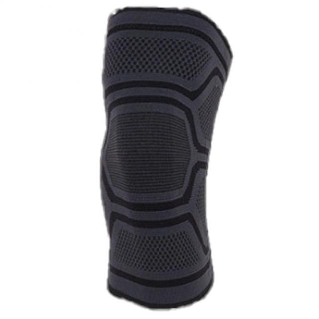 1pair Sports Knee Support Protector Elastic Bandage Pressurized Knee Pads Thickened EVA Anti-collision Sponge Sports Fitness Knee Pads