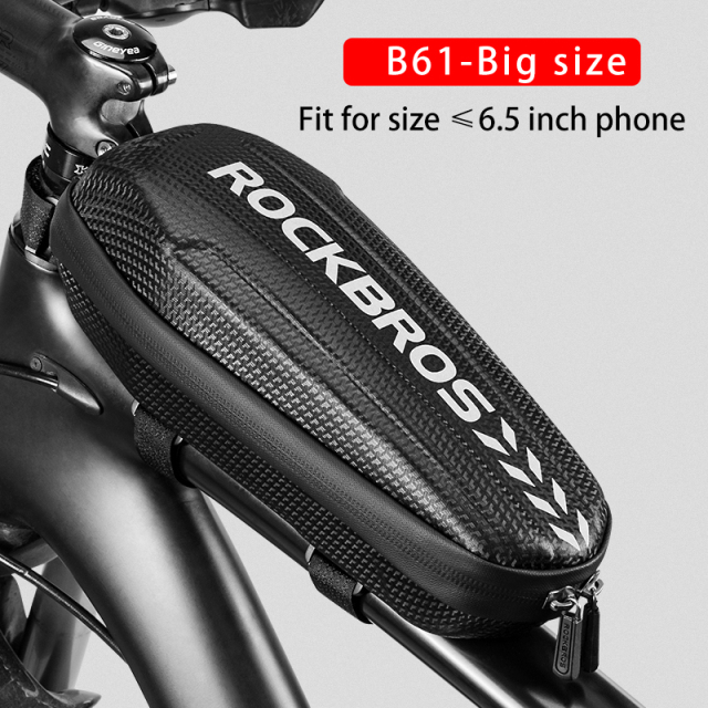 Hard Shell Front Frame Scooter Hanging Bag Waterproof MTB Road Bike Folding Bag Multifunctional Electric Bicycle Multifunctional Bags
