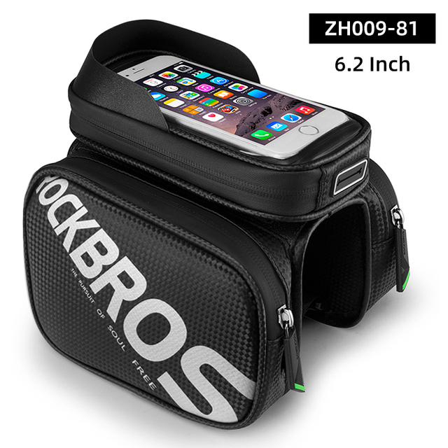 Bicycle Bag Rainproof Touch Screen Phone Top Tube Bag MTB Road Bike Frame Front Saddle Bag & Pannier Bike Accessories Multifunctional Bags