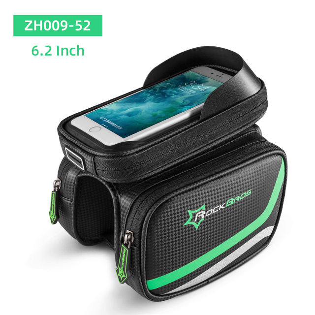 Bicycle Bag Rainproof Touch Screen Phone Top Tube Bag MTB Road Bike Frame Front Saddle Bag & Pannier Bike Accessories Multifunctional Bags