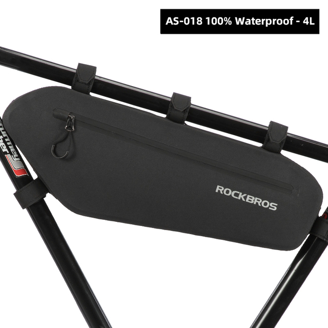 Rainproof Bike Bag Large Capacity MTB Road Frame Bag Triangle Pouch Waterproof Caulking Bicycle Bag Pannier Accessories