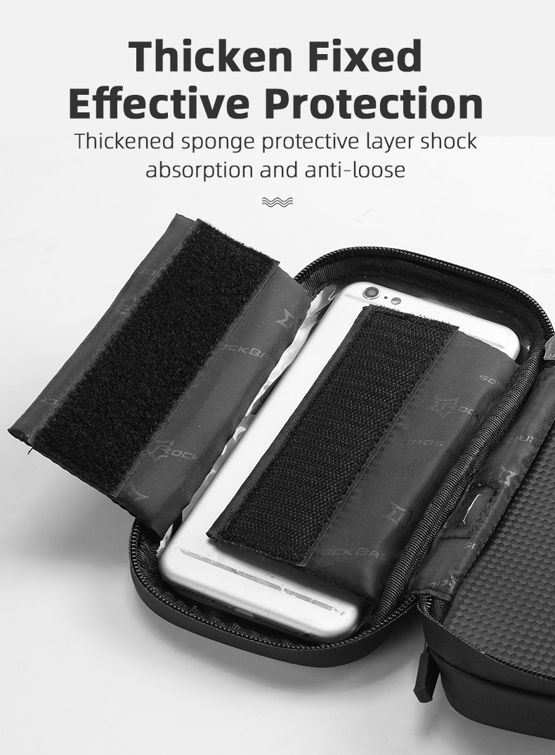 Bicycle Bag Rainproof TPU Touch Screen Cell Bike Phone Bag Holder Cycling Handlebar Bags MTB Frame Pouch Case Multifunctional Bags