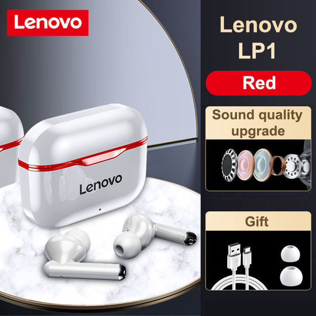 LP1 TWS Headphones Wireless Bluetooth Earphone  Noise With Microphone Waterproof Earbuds Gaming Headset Noise Reduction