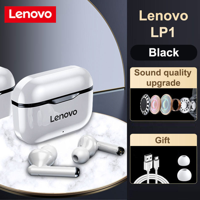 LP1 TWS Headphones Wireless Bluetooth Earphone  Noise With Microphone Waterproof Earbuds Gaming Headset Noise Reduction