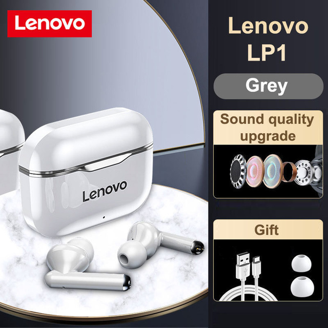 LP1 TWS Headphones Wireless Bluetooth Earphone  Noise With Microphone Waterproof Earbuds Gaming Headset Noise Reduction