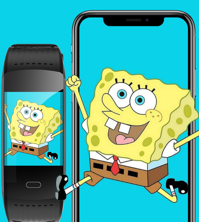 Men's Fashion Accessories  Watches New smart Bracelet custom wallpaper heart rate monitoring weather music waterproof sports Bracelet