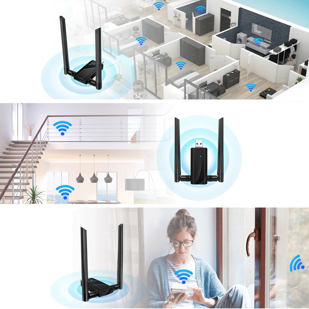 USB 2.4G 300Mbps Wireless WiFi Repeater Extender Router WiFi Signal Amplifier Booster Long Range Wi-Fi Repeater Access Point