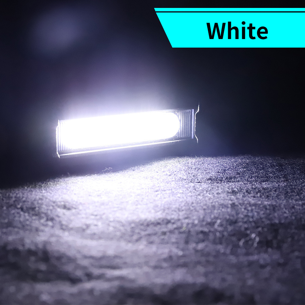 Led Work Lights Tractors Trucks  COB Headlight Motorbike Scooter Led Bar Spotlight Driving Fog Lights Offroad