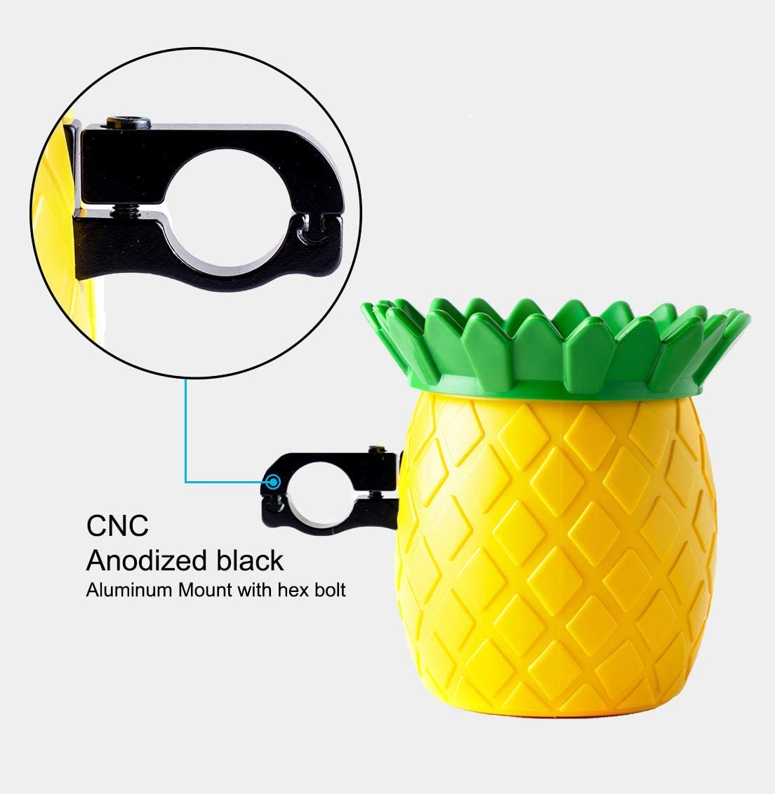 Bicycle Bottle Holder Pineapple Cup Mountain Bike Decorative Water Cup Holder
