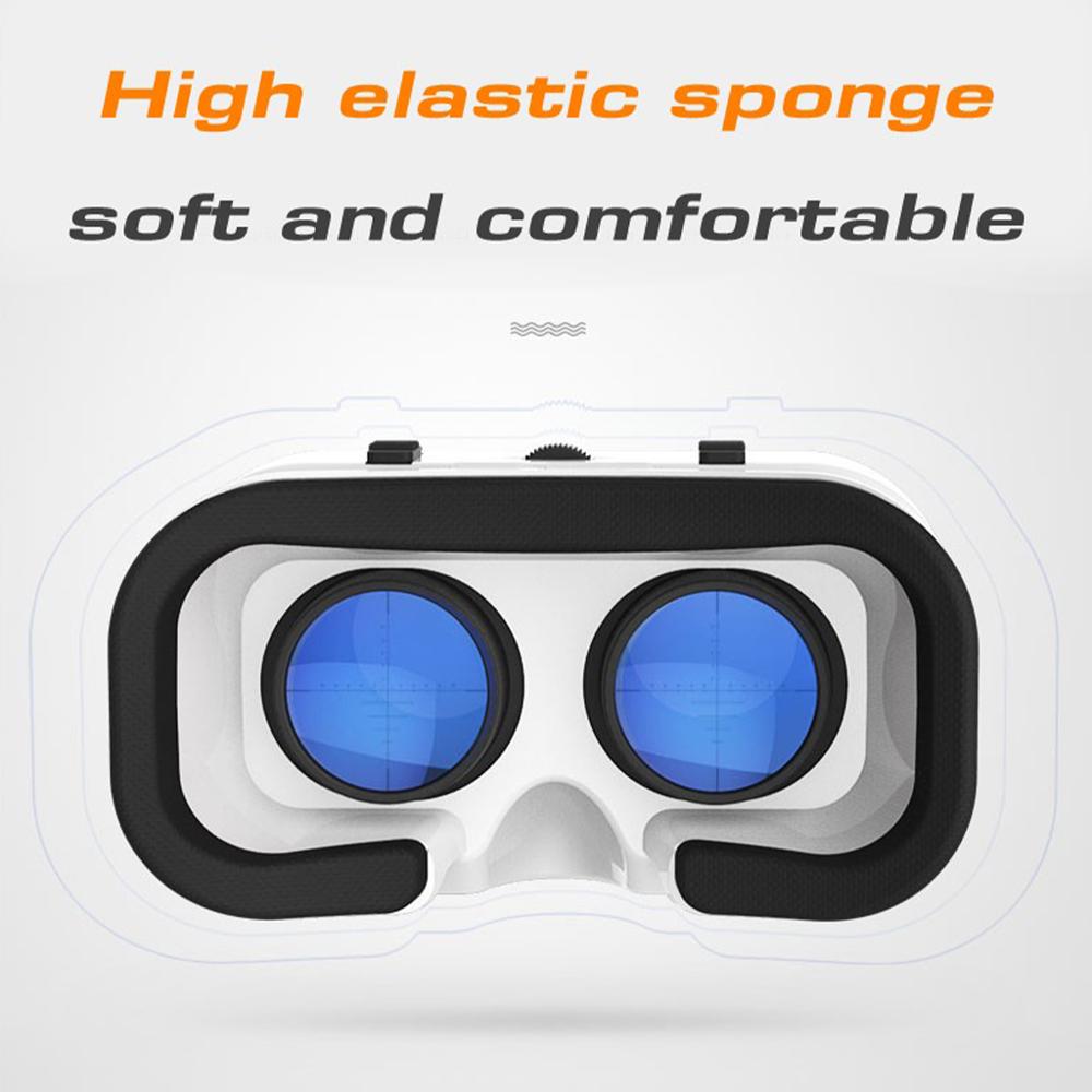 VR Glasses Universal Virtual Reality Glasses for Mobile Games 360 HD Movies Compatible with 4.7-6.53'' Smartphone