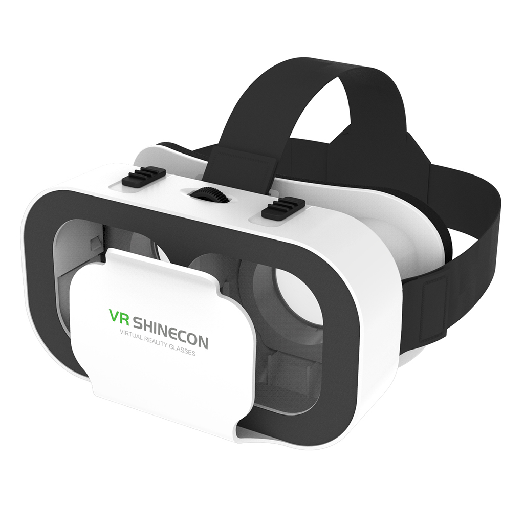 VR Glasses Universal Virtual Reality Glasses for Mobile Games 360 HD Movies Compatible with 4.7-6.53'' Smartphone
