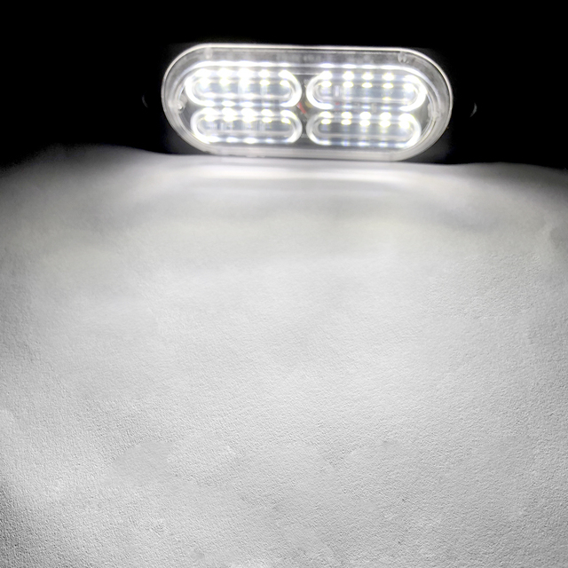 2pc Ultra Thin 20 Chips Car LED Strobe Light Emergency Light Grill Breakdown Auto Flashing For Car Truck Motorcycle 12-24V Lightbar