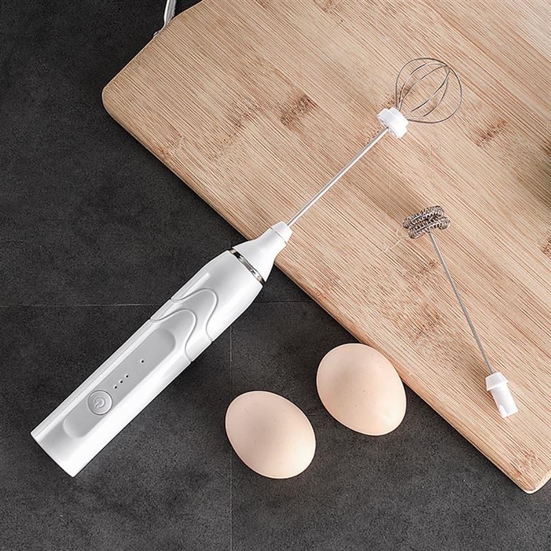 Kitchen Dining room appliances Electric Milk Frother Egg Beater Kitchen Drink Foamer Whisk Mixer Stirrer Coffee Cappuccino Creamer Whisk Frothy Blend Whisker
