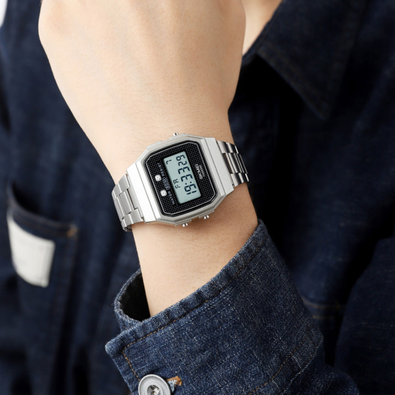 Fashion  Waterproof Digital Wristwatch military Chronograph Date Week Sport Watches For Men Alarm Clock