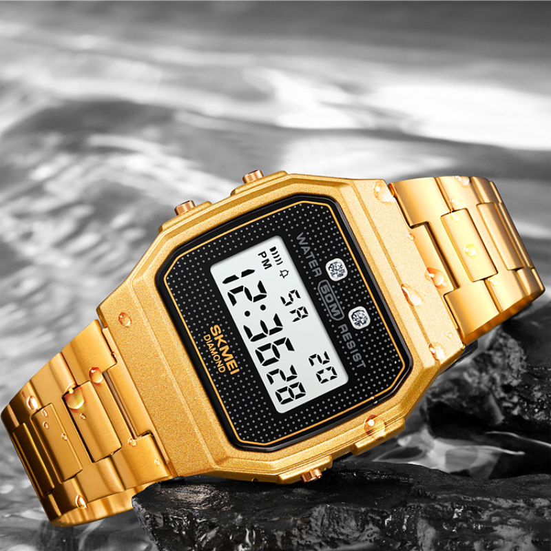 Fashion  Waterproof Digital Wristwatch military Chronograph Date Week Sport Watches For Men Alarm Clock