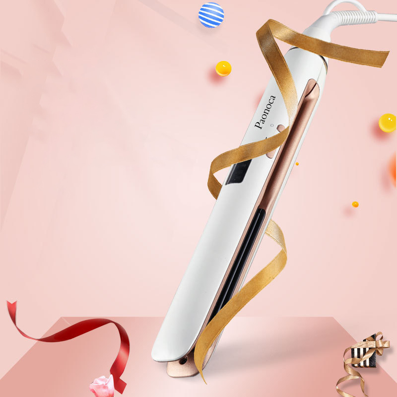 Multifunctional Perm Stick Create shiny hairBangs buckle small hair straightener ironing board mini straight bar curler