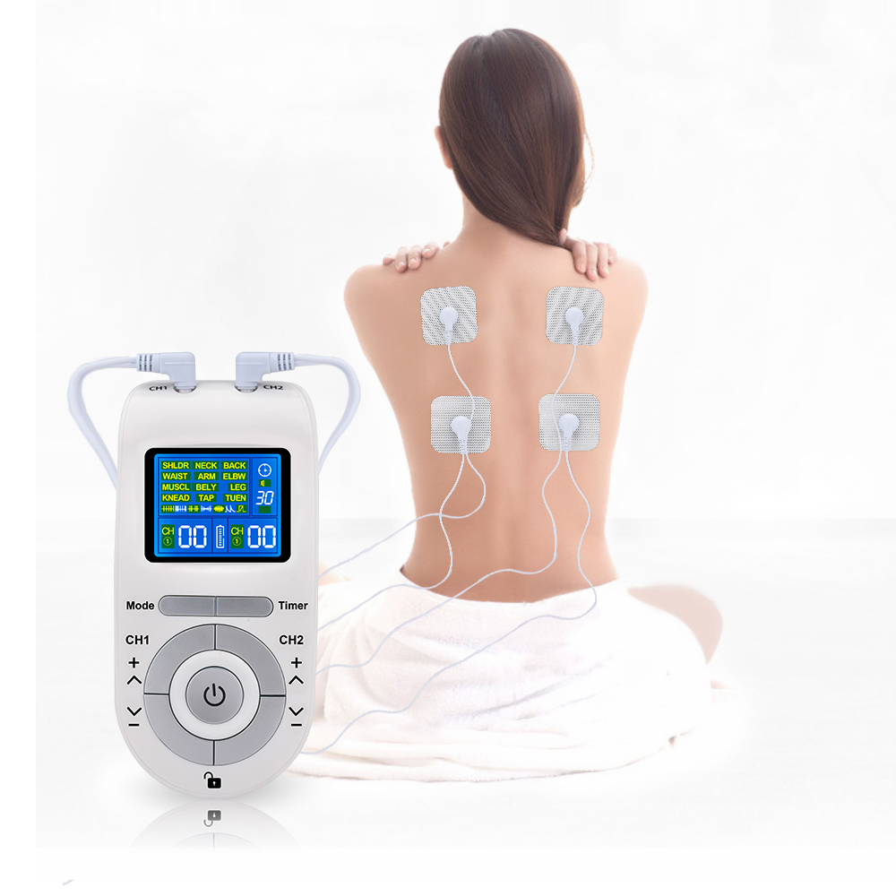 Tens Machine Massager  Electro Treatment Instrument Electrical Digital Nerve Muscle Stimulator Low Physiotherapy Health Care