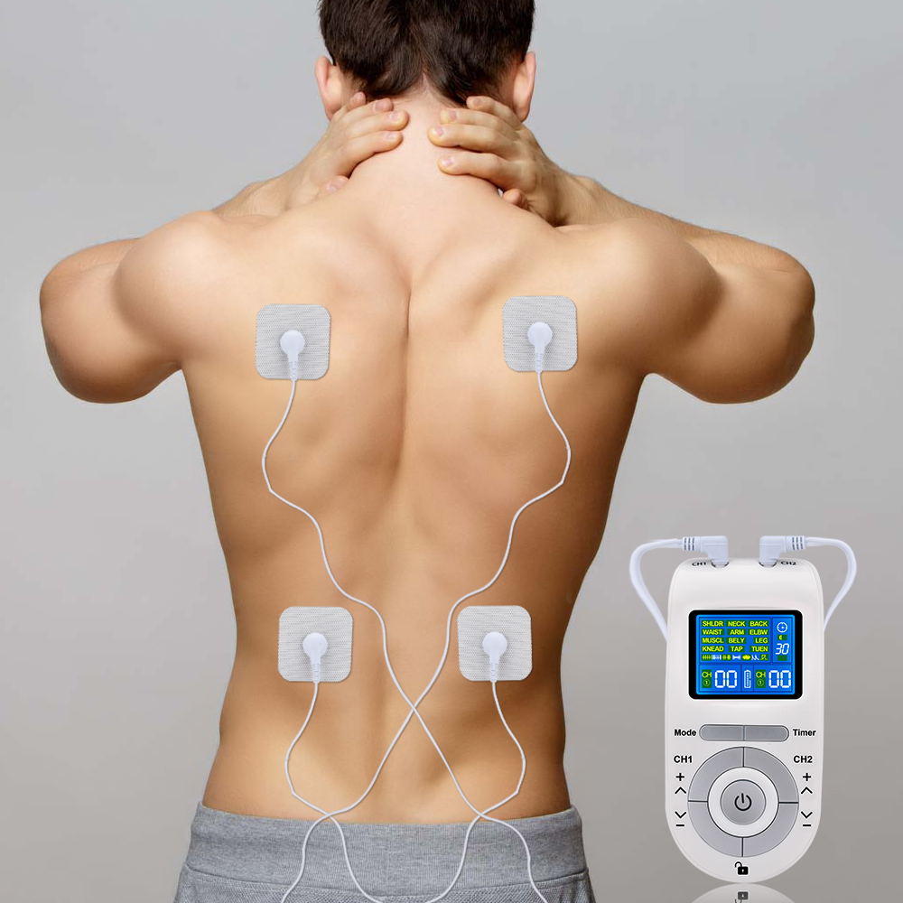 Tens Machine Massager  Electro Treatment Instrument Electrical Digital Nerve Muscle Stimulator Low Physiotherapy Health Care