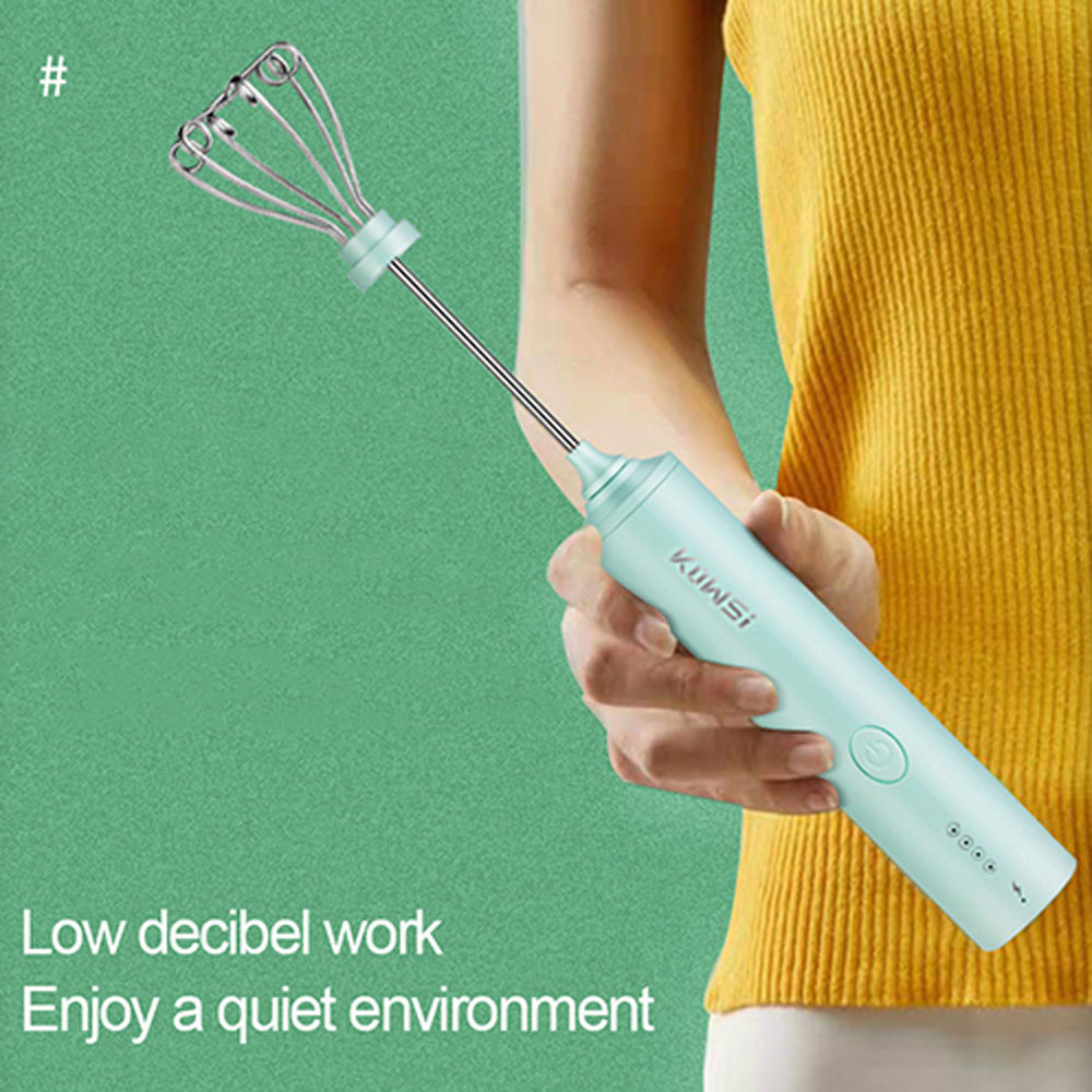 Kitchen Dining room appliances USB Egg Tools Milk Frother Handheld Electric Mixer With Battery Coffee Milk Latte Cappuccino Mixing Tool Kitchen Gadget Sets