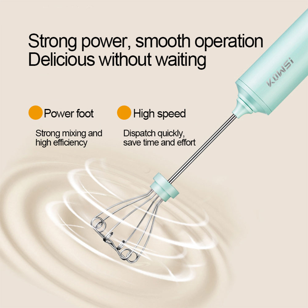 Kitchen Dining room appliances USB Egg Tools Milk Frother Handheld Electric Mixer With Battery Coffee Milk Latte Cappuccino Mixing Tool Kitchen Gadget Sets