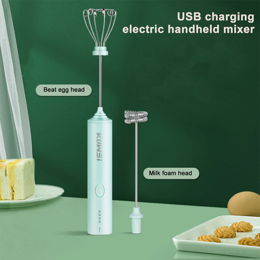 Kitchen Dining room appliances USB Egg Tools Milk Frother Handheld Electric Mixer With Battery Coffee Milk Latte Cappuccino Mixing Tool Kitchen Gadget Sets