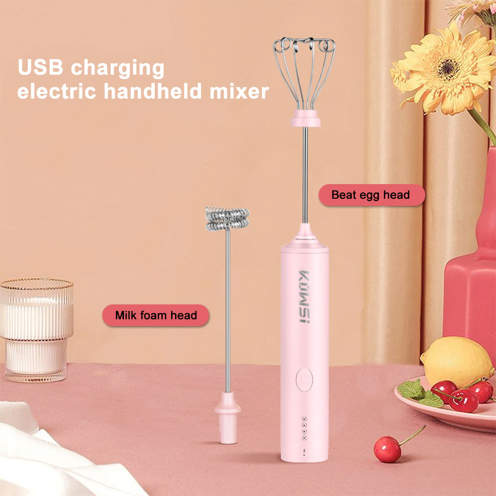 Kitchen Dining room appliances USB Egg Tools Milk Frother Handheld Electric Mixer With Battery Coffee Milk Latte Cappuccino Mixing Tool Kitchen Gadget Sets