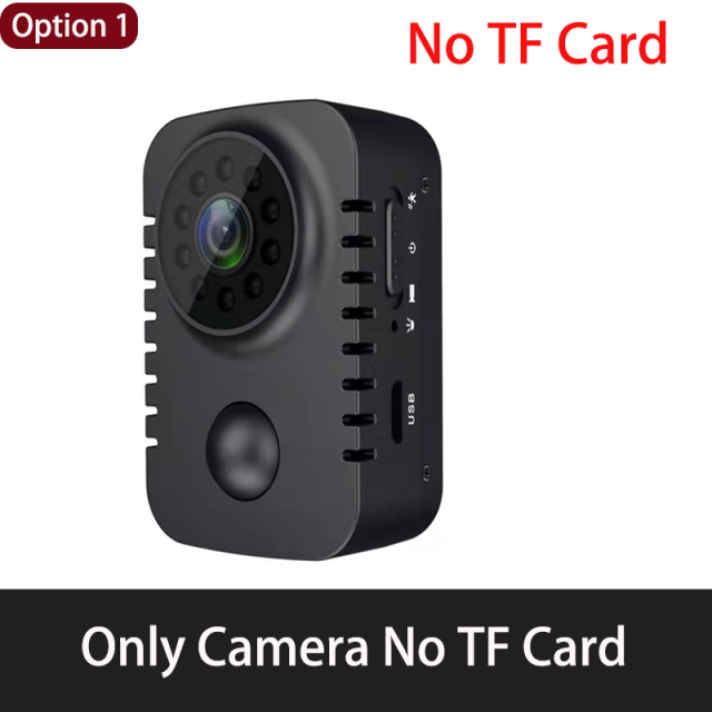 HD Mini Body Camera Wireless 1080P Security Pocket Night Vision Motion Activated Small Cam For Cars Standby PIR Video Recorder（no card））