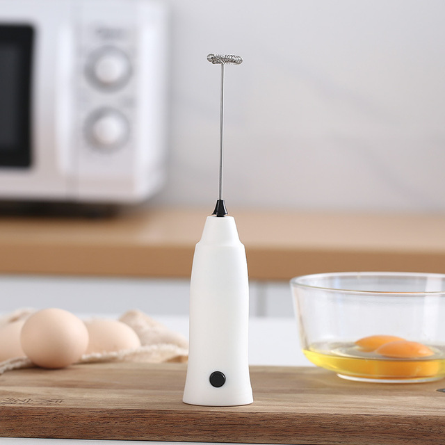 Kitchen Dining room appliances Handheld Stainless Steel Electric Whisk Kitchen Flour Milk Tea Coffee Blender Portable Home Baking Mini Milk Whisk