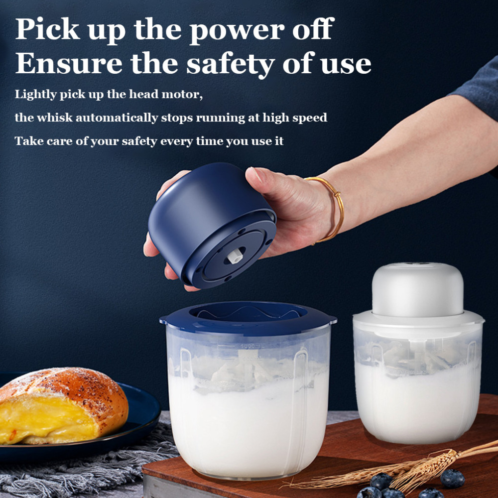 Kitchen Dining room appliances Electric Egg Beater Kitchen Food Stand Mixer PP Material Bowl Cream Egg Whisk Whip Dough Kneading Food Mixer Kitchen Tool