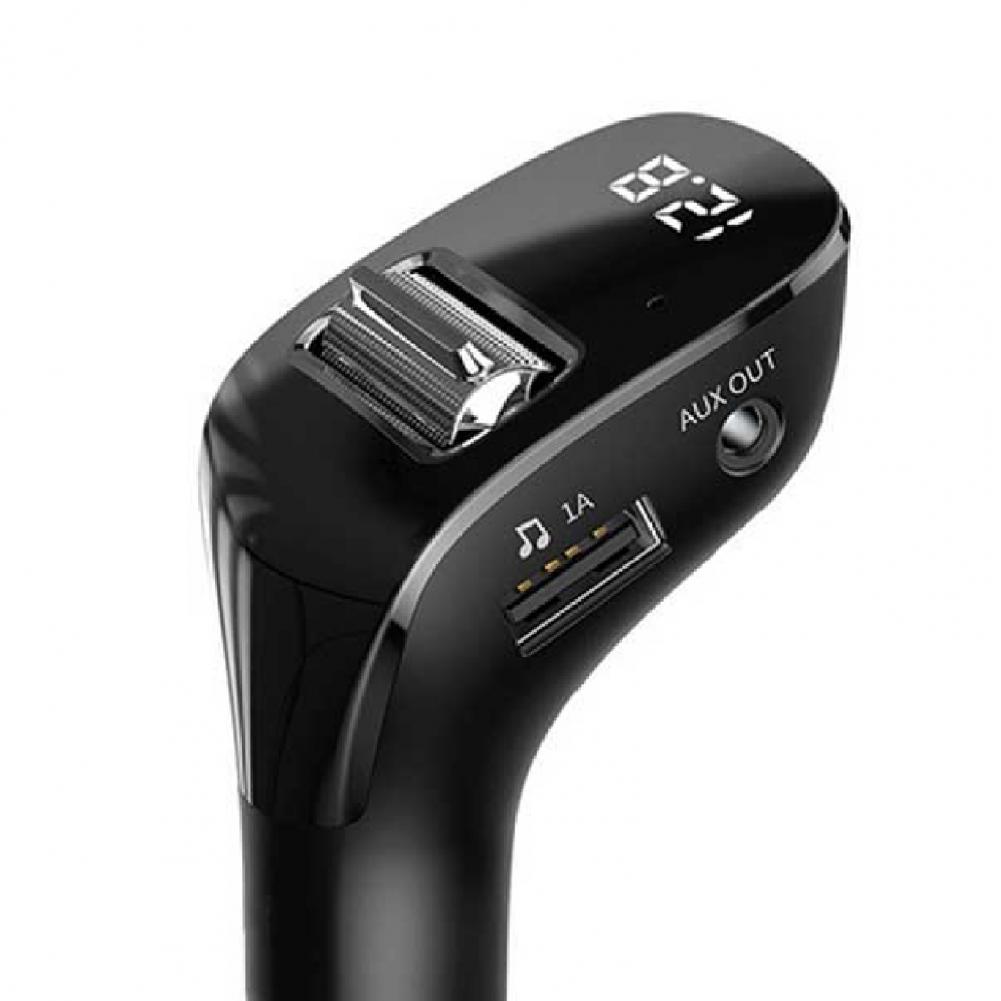 Car Bluetooth 5.0 FM Transmitter Wireless Handsfree Audio Receiver Auto MP3 Player 2.1A Dual USB Fast Charger Car Accessories