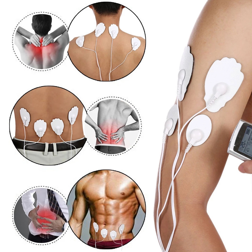 Low Frequency Acupuncture Physiotherapy TENS Machines EMS Unit 8 Modes Electronic Muscle Stimulator Pulse Body Massageador Nerve