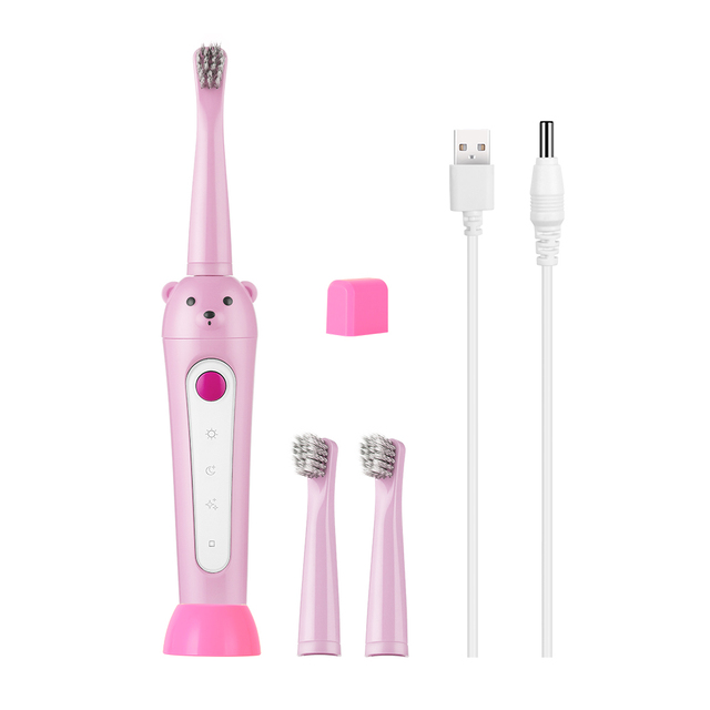 3-14years Old 3Models AZDENT New Children Electric Toothbrush USB Charging Automatic Sonic Electronic Teethbrush