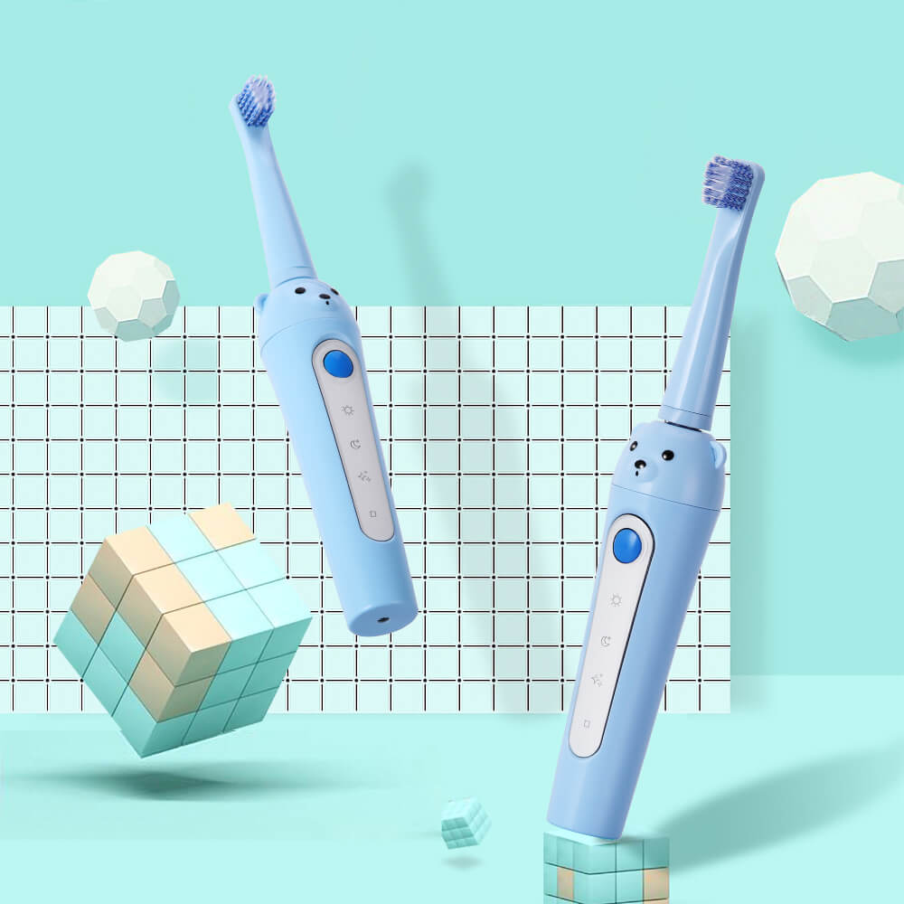 3-14years Old 3Models AZDENT New Children Electric Toothbrush USB Charging Automatic Sonic Electronic Teethbrush