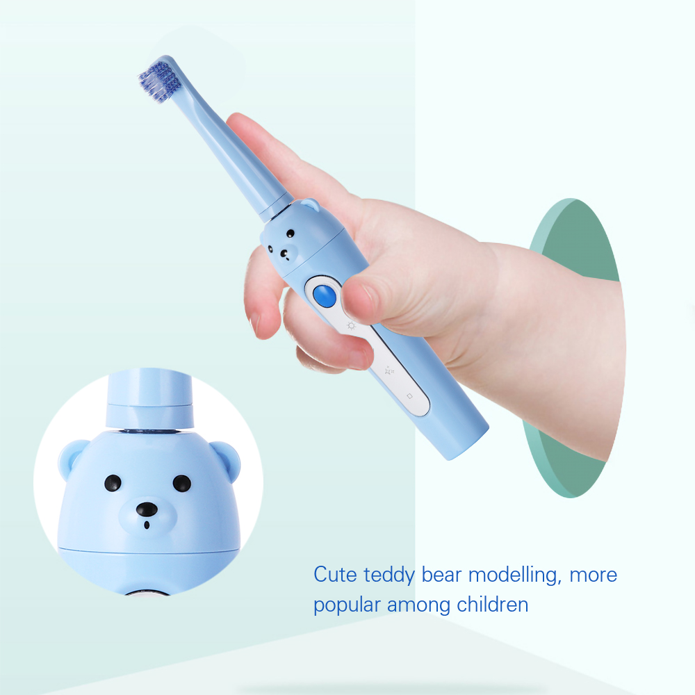 3-14years Old 3Models AZDENT New Children Electric Toothbrush USB Charging Automatic Sonic Electronic Teethbrush