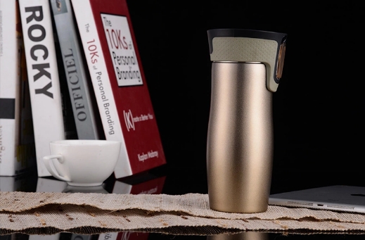 Stainless Steel Thermos Coffee Mug Vacuum Insulated Leakproof with Lid Drinkware Bottle Auto Portable Cups Gift Box