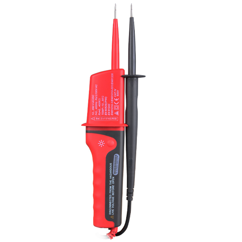 UT15C Waterproof Digital Voltage Tester 12V~690V Three Phase AC Voltmeter LCD Display Auto Range Rotation Volt Testing Pencil