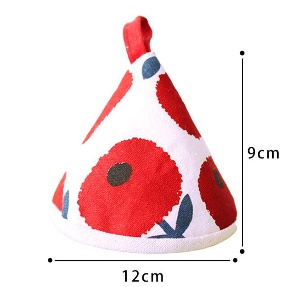 2pcs Triangle Pot Cap Pot Cover Anti-scalding Triangle Pot Handle Cap Heat Insulation Gloves Kitchen Casserole Cap Pot Clip Cover