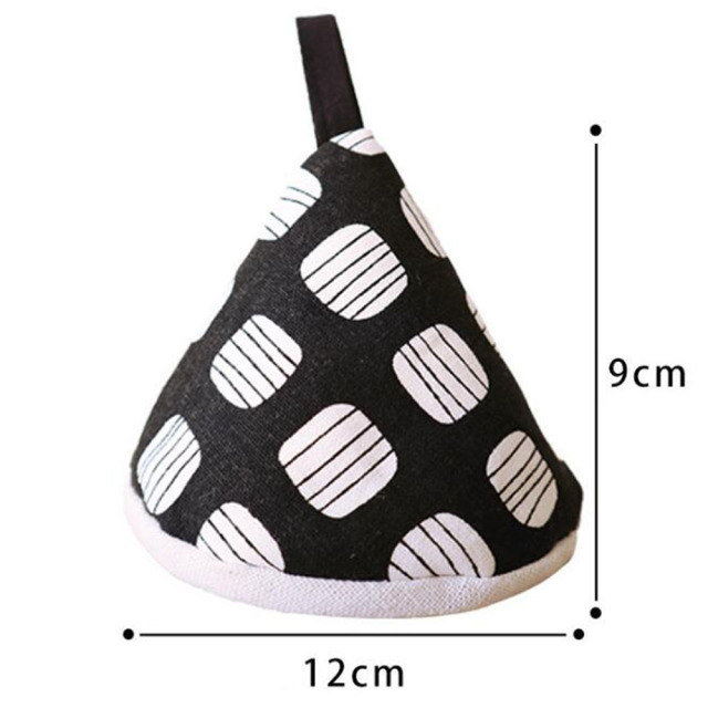 2pcs Triangle Pot Cap Pot Cover Anti-scalding Triangle Pot Handle Cap Heat Insulation Gloves Kitchen Casserole Cap Pot Clip Cover