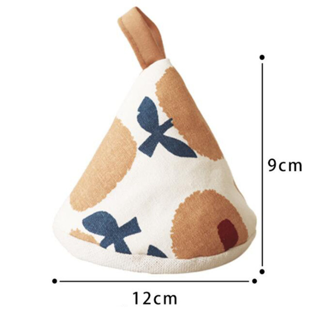 2pcs Triangle Pot Cap Pot Cover Anti-scalding Triangle Pot Handle Cap Heat Insulation Gloves Kitchen Casserole Cap Pot Clip Cover