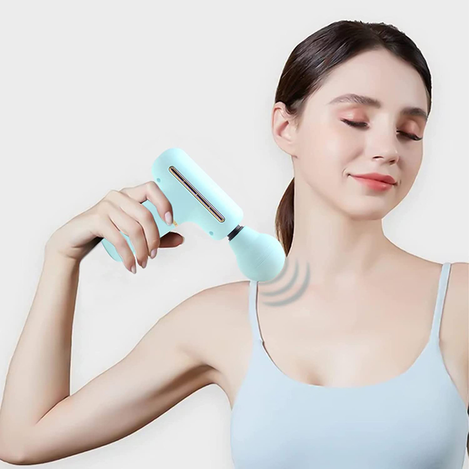 Mini Electric massage Fascia Gun Slimming Body Muscle Relaxation for Neck back foot leg shoulder Massager massage Gun percussion