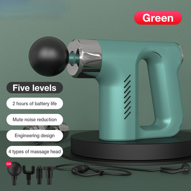 Professional Massage Gun Deep Muscle Relaxation Electric Massager For Body Neck Shoulder Back Foot Fitness Pain Relief