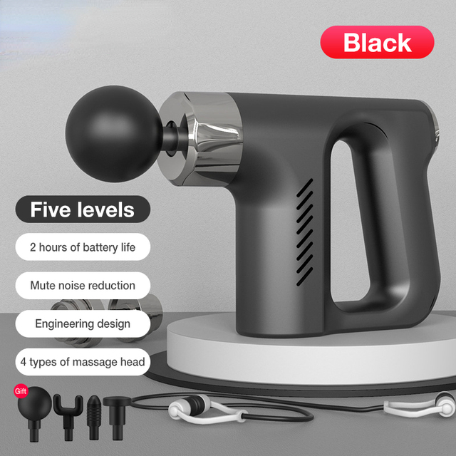 Professional Massage Gun Deep Muscle Relaxation Electric Massager For Body Neck Shoulder Back Foot Fitness Pain Relief