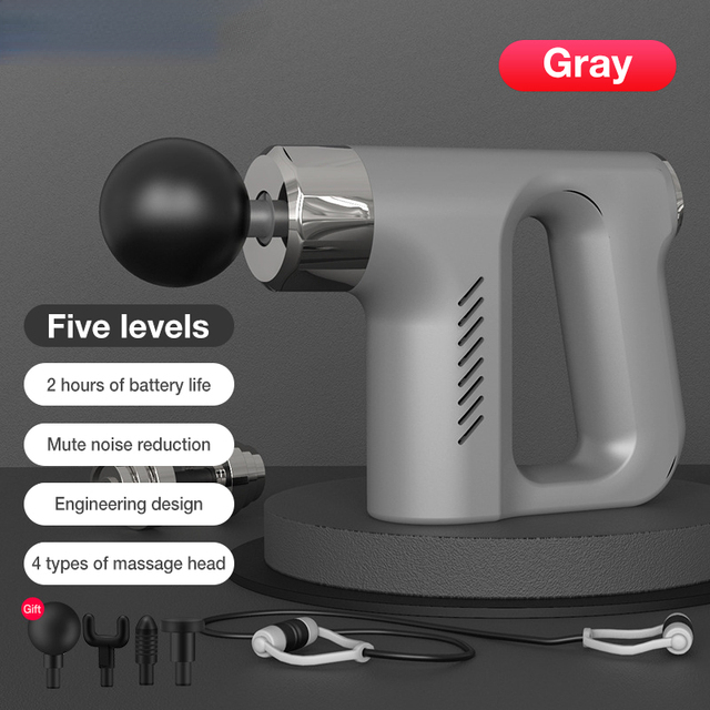 Professional Massage Gun Deep Muscle Relaxation Electric Massager For Body Neck Shoulder Back Foot Fitness Pain Relief
